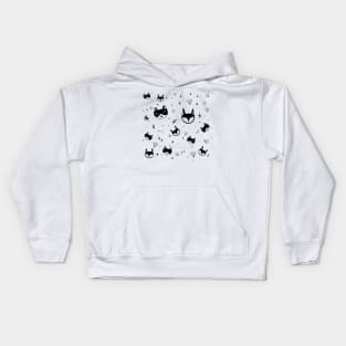 Cats Graphic Kids Hoodie